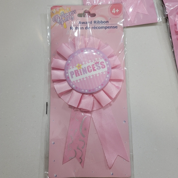 Birthday girl princess party ribbons 15 guests and 1 birthday girl party ribbon - Picture 4 of 4